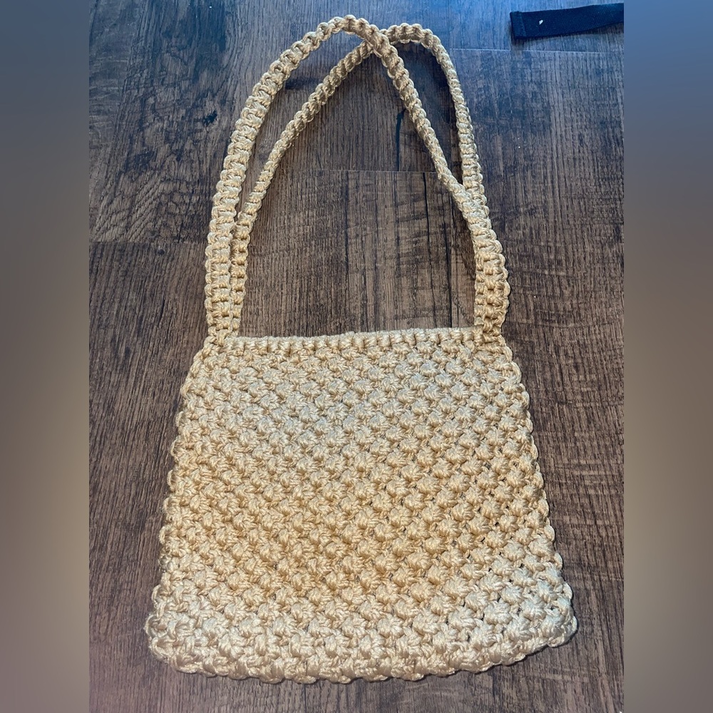 Tan vintage purse